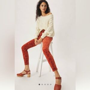 NWT Anthropologie Pilcro corduroy skinny size 32